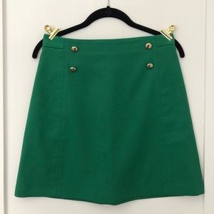 Green Skirt -ZARA